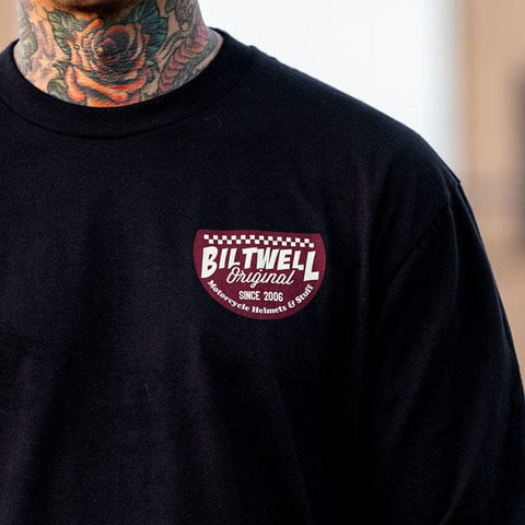 Biltwell Left turn longsleeve t-shirt black BILTWELL MOTOVEIKALS 21