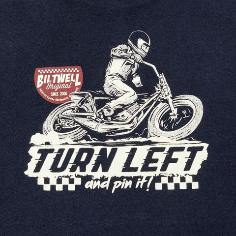 Biltwell Left turn longsleeve t-shirt black BILTWELL MOTOVEIKALS 21