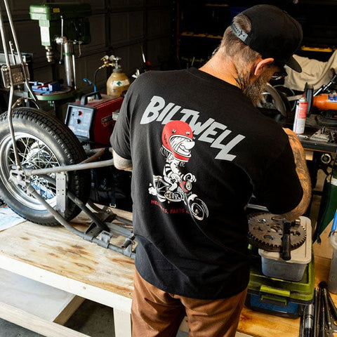 Biltwell Motorsickle t-shirt black BILTWELL MOTOVEIKALS 21