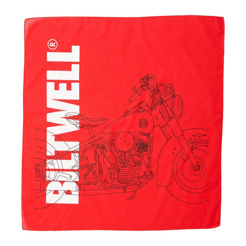 Biltwell Pan bandana red BILTWELL MOTOVEIKALS 21