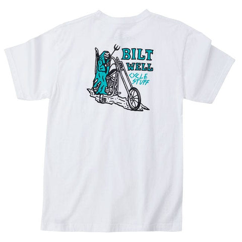 Biltwell Reaper t-shirt white BILTWELL MOTOVEIKALS 21