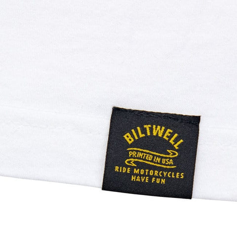 Biltwell Reaper t-shirt white BILTWELL MOTOVEIKALS 21