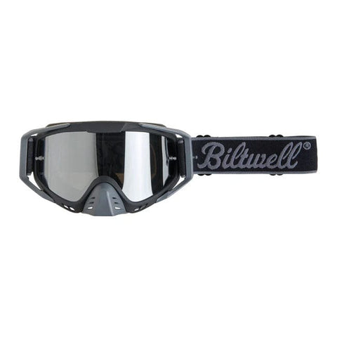 Biltwell Ridgeline goggles script grey BILTWELL MOTOVEIKALS 21