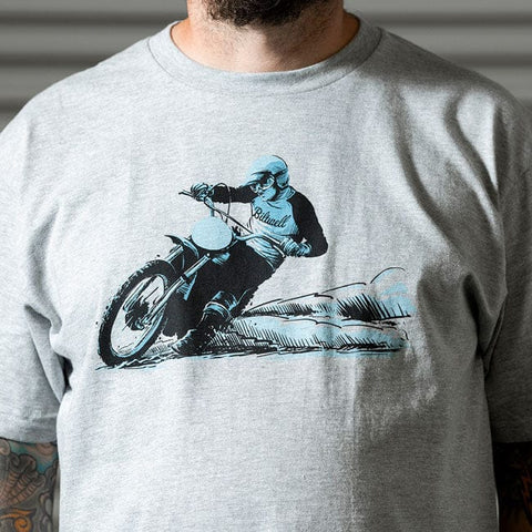 Biltwell Roost t-shirt sporty grey BILTWELL MOTOVEIKALS 21