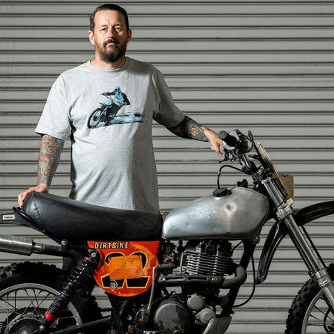 Biltwell Roost t-shirt sporty grey BILTWELL MOTOVEIKALS 21