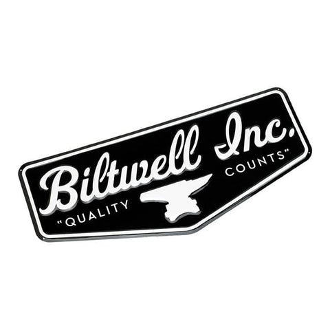 Biltwell Shield Shop sign black/white BILTWELL MOTOVEIKALS 21