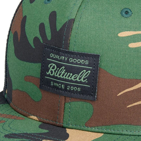 Biltwell Woodland trucker cap camo BILTWELL MOTOVEIKALS 21