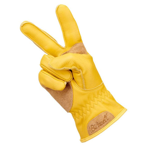 Biltwell Work gloves 2.0 gold BILTWELL MOTOVEIKALS 21