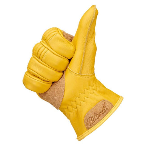 Biltwell Work gloves 2.0 gold BILTWELL MOTOVEIKALS 21
