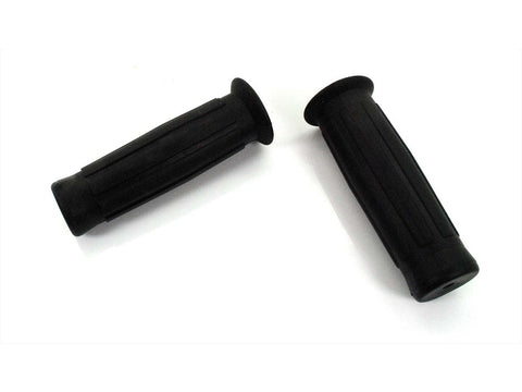Black rubber grip set for Peugeot 103 DIVERSE / IMPORT MOTOVEIKALS 21