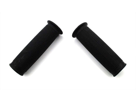Black rubber grip set for Simson SR 1 2 KR 50 DIVERSE / IMPORT MOTOVEIKALS 21