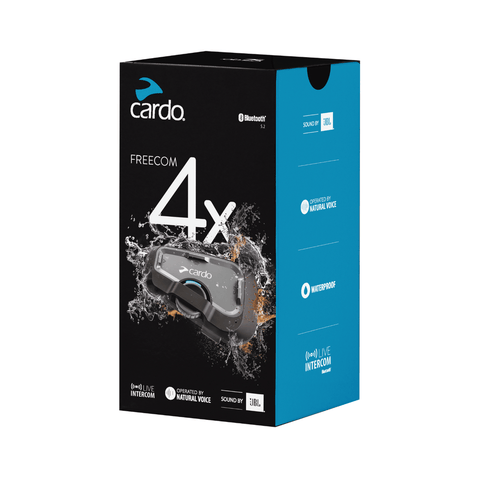 Bluetooth sarunu iekārta / interkoms CARDO Freecom 4X - Single CARDO MOTOVEIKALS 21