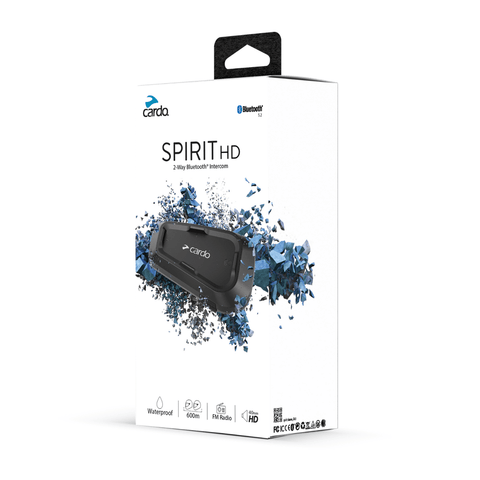 Bluetooth sarunu iekārta / interkoms CARDO Spirit HD - Single CARDO MOTOVEIKALS 21
