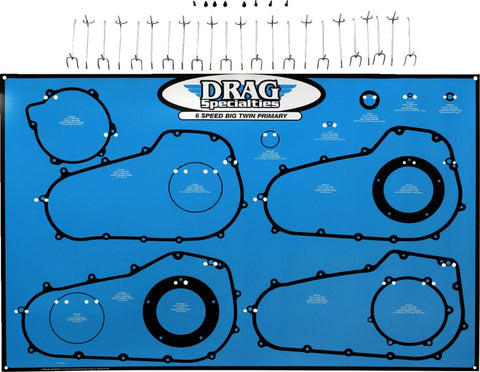 Board Gasket 6Sp Bt Prim DRAG SPECIALTIES DRAG SPECIALTIES MOTOVEIKALS 21