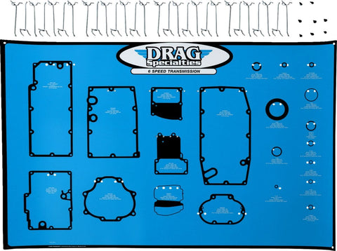 Board Gasket 6Sp Bt Tran DRAG SPECIALTIES DRAG SPECIALTIES MOTOVEIKALS 21