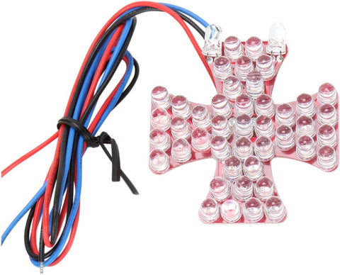 Board Led Maltese Red DRAG SPECIALTIES DRAG SPECIALTIES MOTOVEIKALS 21