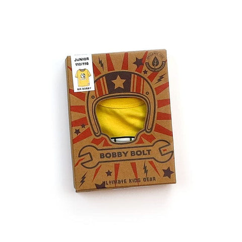 Bobby Bolt Sir Bobby t-shirt yellow BOBBY BOLT MOTOVEIKALS 21