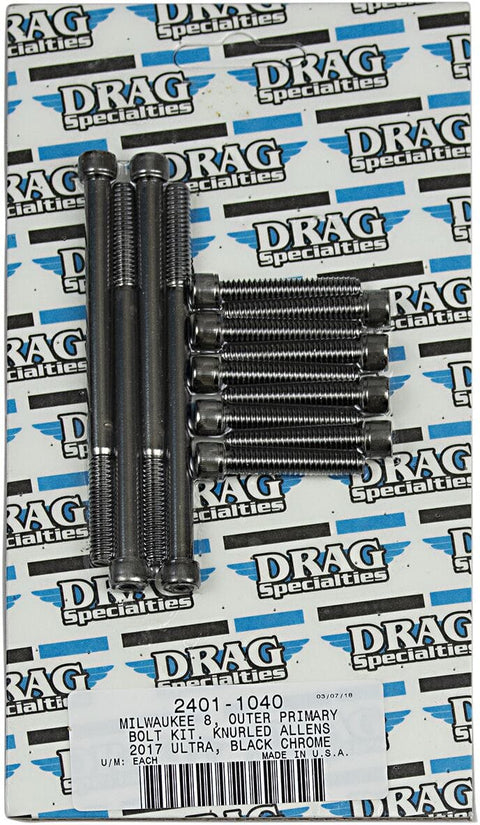 Bolt Kit M8 Outprim B/C K DRAG SPECIALTIES DRAG SPECIALTIES MOTOVEIKALS 21