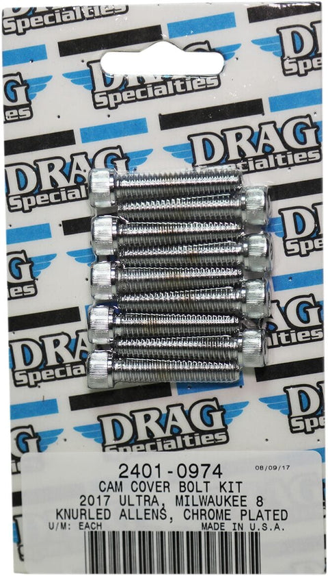 Bolt Kit M8Camcov K Al Ch DRAG SPECIALTIES DRAG SPECIALTIES MOTOVEIKALS 21