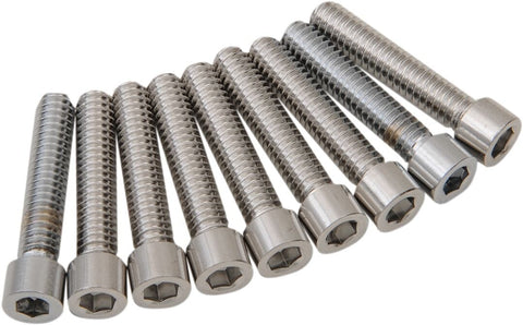Bolt Kit M8Camcov S Al Ch DRAG SPECIALTIES DRAG SPECIALTIES MOTOVEIKALS 21