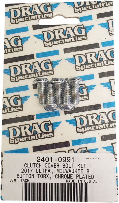 Bolt Kit M8Clutch Torx Ch DRAG SPECIALTIES DRAG SPECIALTIES MOTOVEIKALS 21