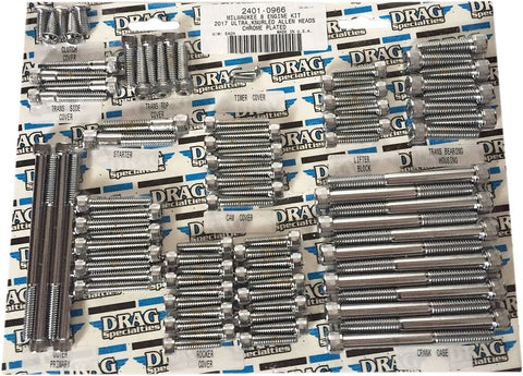 Bolt Kit M8En K Aln Ch DRAG SPECIALTIES DRAG SPECIALTIES MOTOVEIKALS 21