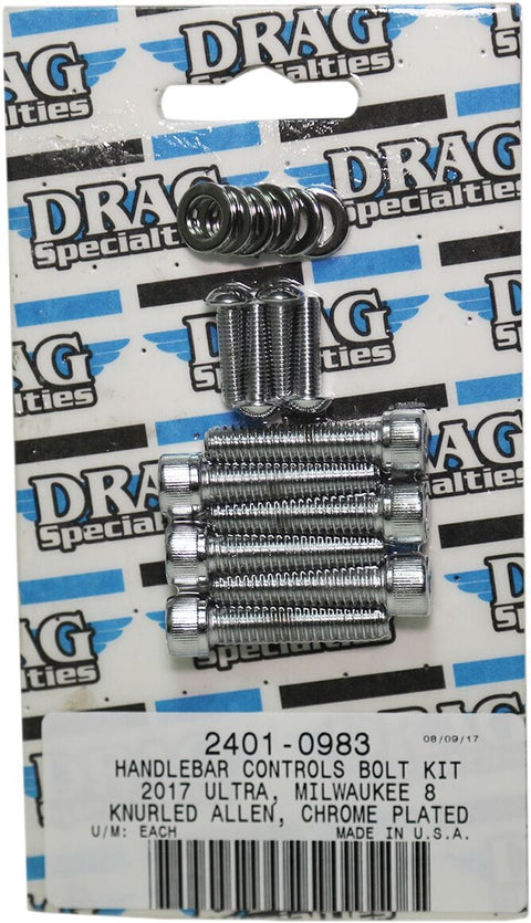 Bolt Kit M8Hancon K Al Ch DRAG SPECIALTIES DRAG SPECIALTIES MOTOVEIKALS 21