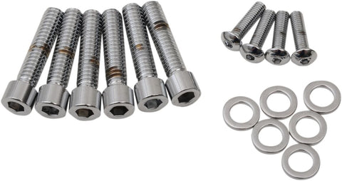 Bolt Kit M8Hancon S Al Ch DRAG SPECIALTIES DRAG SPECIALTIES MOTOVEIKALS 21