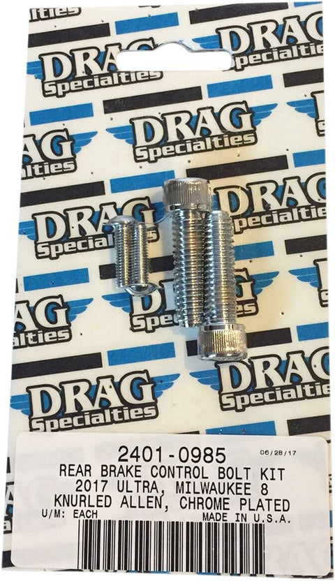 Bolt Kit M8Rbrake K Al Ch DRAG SPECIALTIES DRAG SPECIALTIES MOTOVEIKALS 21