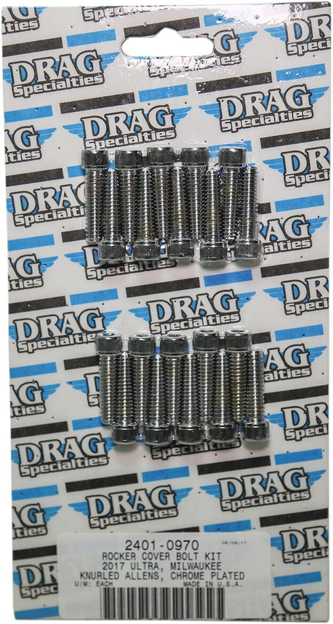 Bolt Kit M8Rkrcov K Al Ch DRAG SPECIALTIES DRAG SPECIALTIES MOTOVEIKALS 21