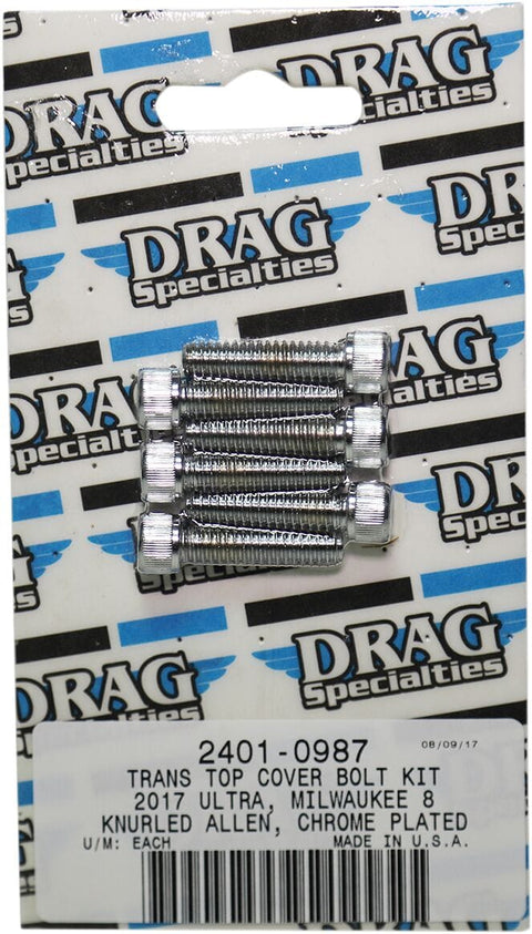Bolt Kit M8Trantp K Al Ch DRAG SPECIALTIES DRAG SPECIALTIES MOTOVEIKALS 21