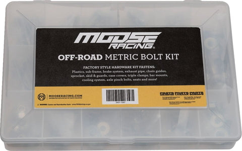 Bolt Kit Metric Moose MOOSE RACING HARD-PARTS MOOSE RACING MOTOVEIKALS 21