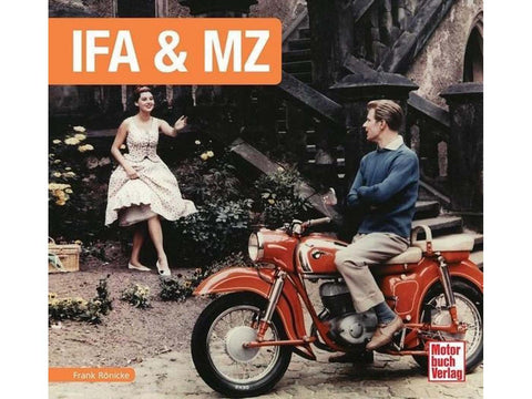 Book IFA & MZ history 1950 - 1991, 95 pages 23cm high 24,5cm wide for moped mokick DIVERSE / IMPORT MOTOVEIKALS 21