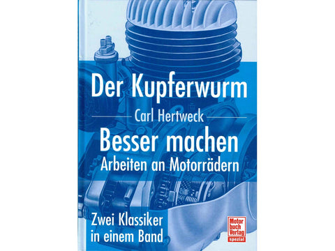 Book Kupferwurm 750 pages 17 x 24 cm for motorcycles DIVERSE / IMPORT MOTOVEIKALS 21
