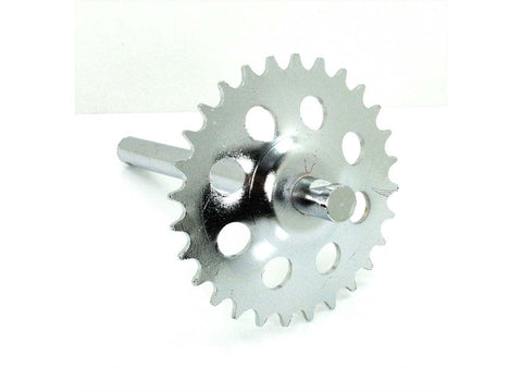 Bottom bracket shaft moped total width 200mm shaft diameter 16mm for Puch Maxi, moped DIVERSE / IMPORT MOTOVEIKALS 21