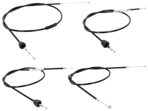bowden cable set black for Simson Schwalbe KR51/2 101 OCTANE MOTOVEIKALS 21