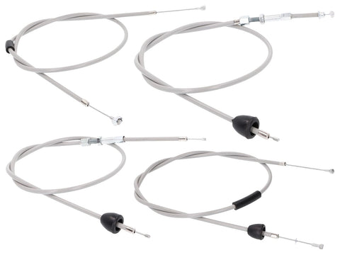 bowden cable set grey for Simson Schwalbe KR51/2 101 OCTANE MOTOVEIKALS 21