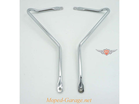 Bracket chrome 2 pieces for Puch Maxi S moped moped DIVERSE / IMPORT MOTOVEIKALS 21