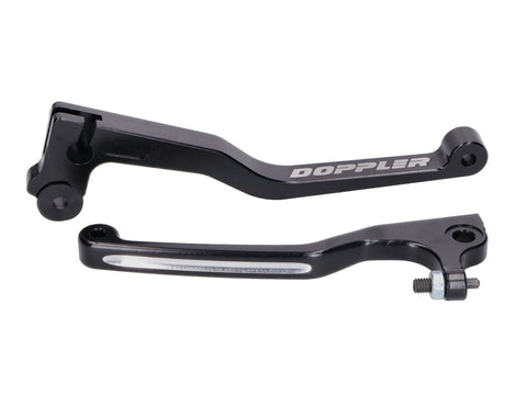 brake and clutch lever set Doppler CNC black for Beta RR 2012- (w/ GRIMECA brake) DOPPLER MOTOVEIKALS 21