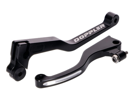 brake and clutch lever set Doppler CNC black for Derbi Senda DRD Pro DOPPLER MOTOVEIKALS 21