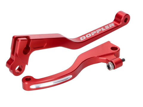 brake and clutch lever set Doppler forged CNC red for Senda DRD Pro DOPPLER MOTOVEIKALS 21