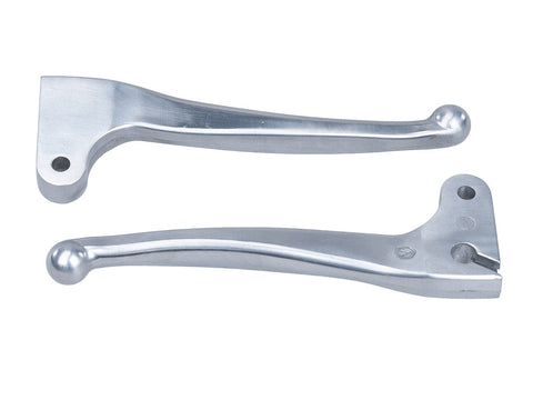 brake and clutch lever set Venandi aluminum, polished for Simson S50, S51, KR51/2 VENANDI MOTORS MOTOVEIKALS 21