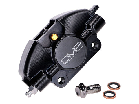 Brake caliper DMP CNC milled black for Piaggio Sprint, Primavera, ZIP, LX DMP MOTOVEIKALS 21
