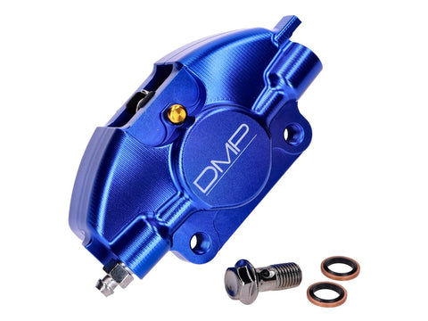 Brake caliper DMP CNC milled blue for Piaggio Sprint, Primavera, ZIP, LX DMP MOTOVEIKALS 21