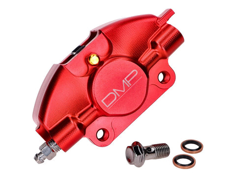 Brake caliper DMP CNC milled red for Piaggio Sprint, Primavera, ZIP, LX DMP MOTOVEIKALS 21