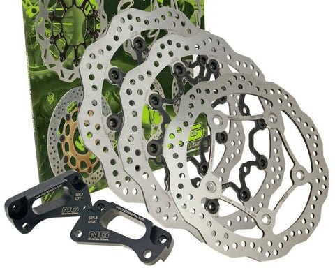 brake disc kit NG Wavy Oversize for Yamaha T-Max 530 (12-14) front + rear NG BRAKE DISC MOTOVEIKALS 21