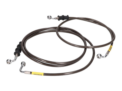brake hose set TDR Black Carbon for Yamaha N-Max w/o ABS TDR MOTOVEIKALS 21