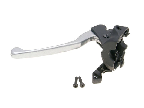 brake lever fitting left-hand w/ choke lever for Aprilia Scarabeo 50, 100 OEM STANDARD MOTOVEIKALS 21