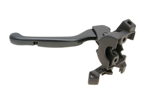 brake lever fitting left-hand w/ choke lever for MBK Booster, Yamaha BWs (2000-) OEM STANDARD MOTOVEIKALS 21