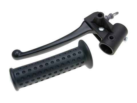 brake lever fitting left-hand w/ grip for Piaggio Easy Moving, SKR, Zip Base, Fast Rider, RST OEM STANDARD MOTOVEIKALS 21